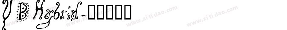 YB Hybrid字体转换